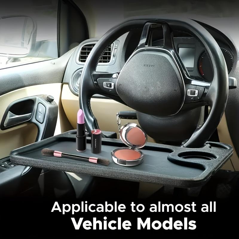 Car Steering Wheel Tray Table-made of ABS Material, Suitable for Cars,trucks and SUVs,can Be Used for Office,dining and Reading.