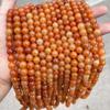 Jinde Jewelry Natural Red Aventurine Round Beads for Handmade DIY Bracelets and Accessories.