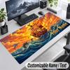 One Piece Personalized Large Mouse Pad Custom Name Text Extended Desk Mat Gaming Mousepad