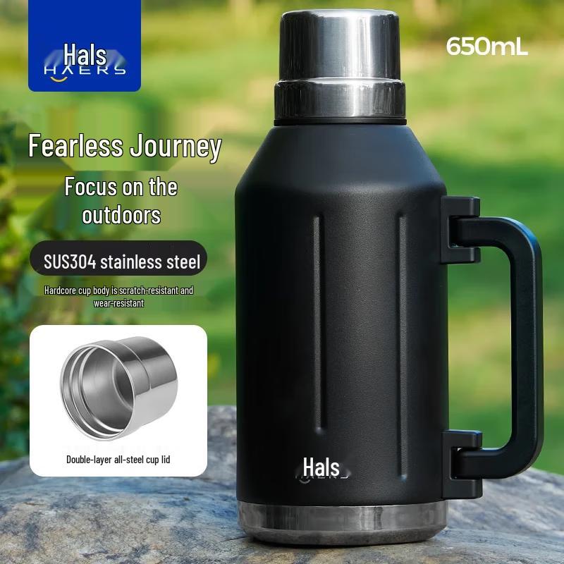 HAERS 304 Stainless Steel Insulated Thermos Pot 1200ml