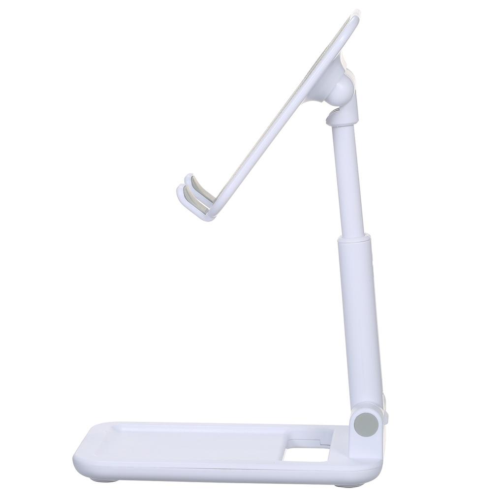 ABS Retractable Folding Stand Desktop Folding Bracket Portable Phone Holder Angle Adjustable Height Adjustment Suitable for 4~10 Inches Smart Phone