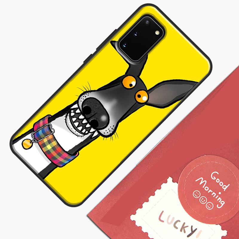 Greyhound Case For Samsung Galaxy S22 S21 S23 Ultra Note 20 S8 S9 S10 Note 10 Plus S20 FE Back Cover