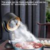 Extractor de Cocina Campana Extractora de Escritorio 15 Grados Ajustable Campana de Ventilación de Cocina Mini Campana Extractora de Mesa Para Cocinar Barbacoas Interiores
