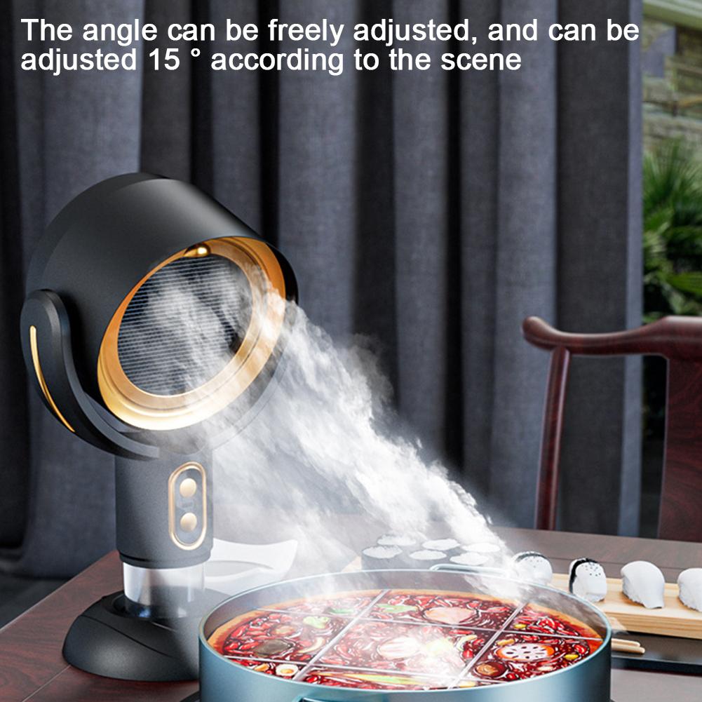 Extractor de Cocina Campana Extractora de Escritorio 15 Grados Ajustable Campana de Ventilación de Cocina Mini Campana Extractora de Mesa Para Cocinar Barbacoas Interiores