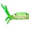 Animal Design Single Pen Holder High Stability Plastic Weightlifting Crab Pen Holder for Office