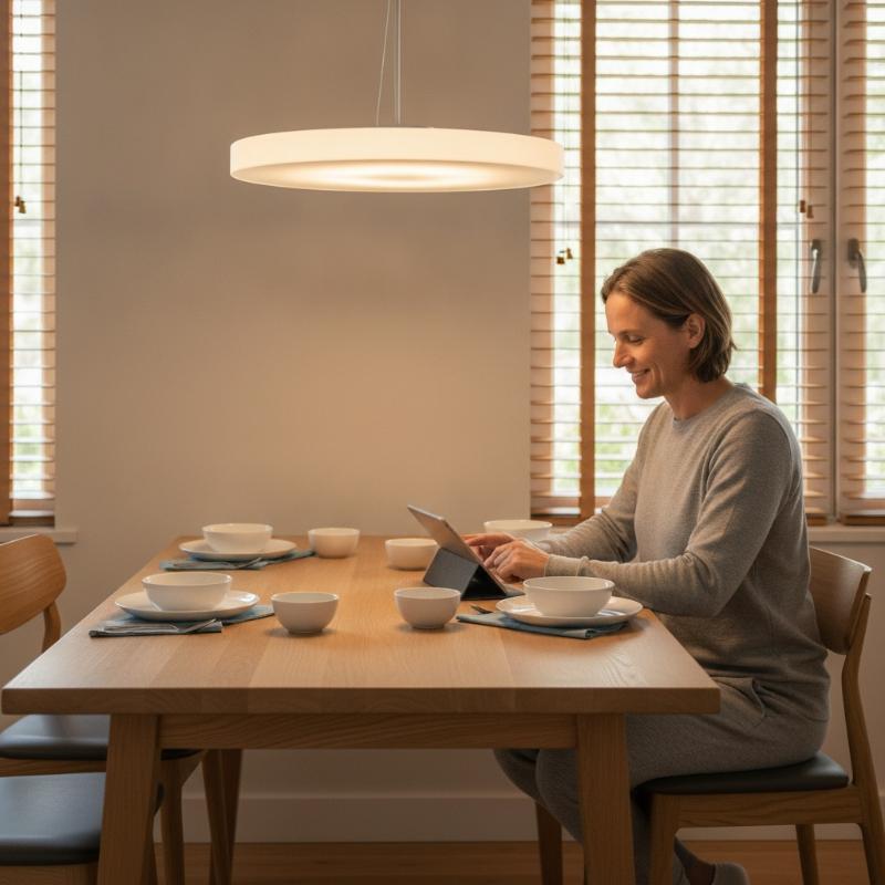 Translucent White Lampshade Diffuser 215-370Mm Diameter 1Mm Thick Round Diffuser Sheet For Drum Lampshades Pendants Light