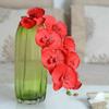 DIY Craft Butterfly Orchid Artificial Silk Fake Plant Flower  Home Decoration