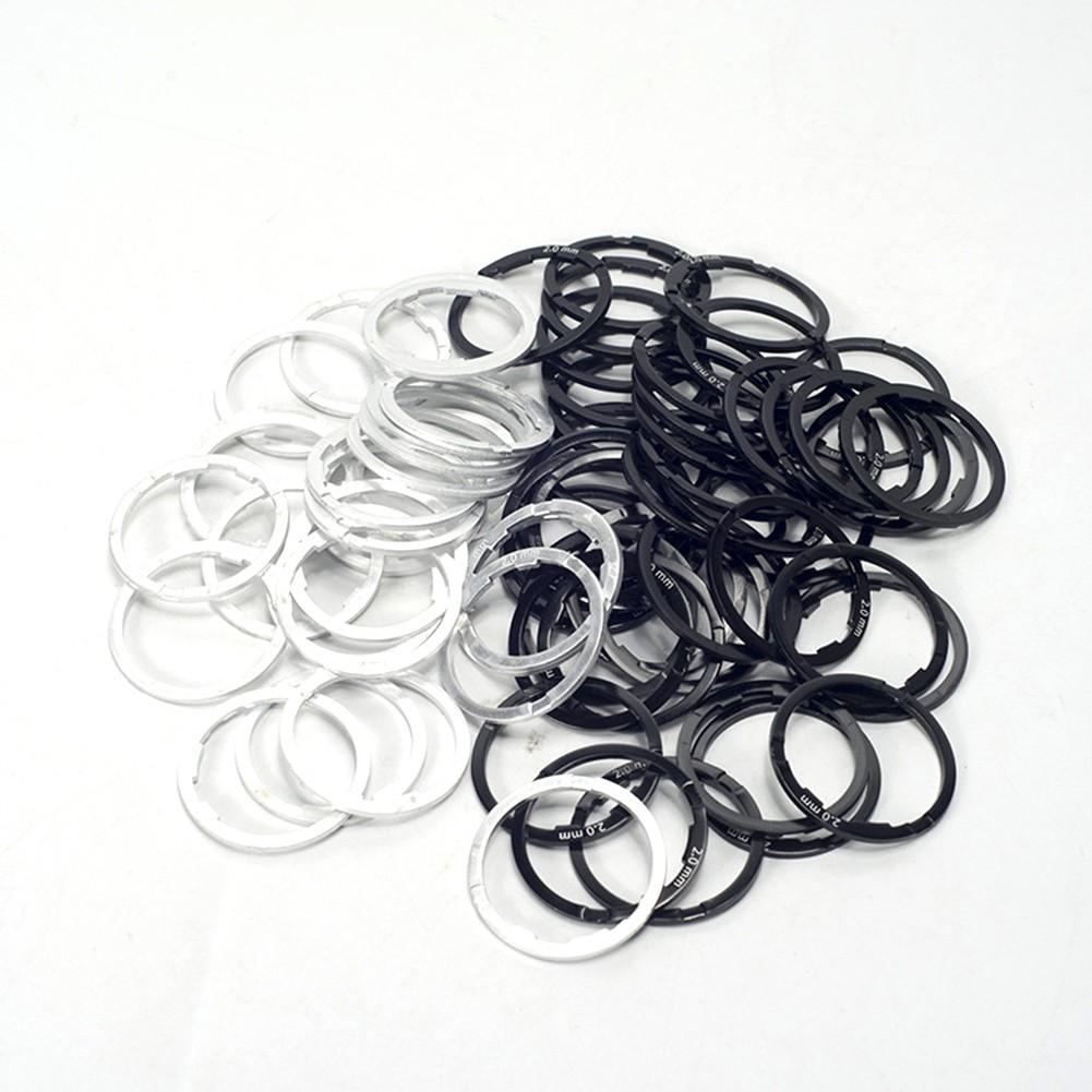 Bike Flywheel Spacer For 7 8 9 10 11 12 Freehub Gasket 2mm чёрный