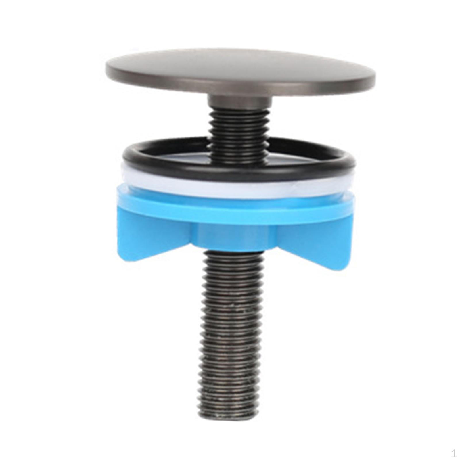 

Заглушки для отверстий для раковин из нержавеющей стали для дома и ванной комнаты gray black