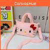 And Lightweight Cozy Plush Crossbody Bag For Kids Available In Soft Colors Cute Functional And