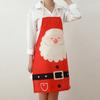 Weihnachtsdekorationen Stoffdruck Weihnachtsmann Weihnachtsschürze Restaurant Bar Party Atmosphäre Dekorationen