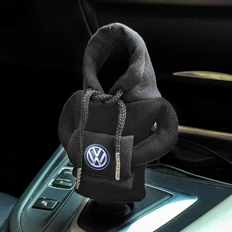 Cars 2025 Hot For Volkswagen Hoodie Car Gear Car Shift Lever Cover Car Gear Shift Knob Styling For Volkswagen Golf-5 6 7 MK6 Jet