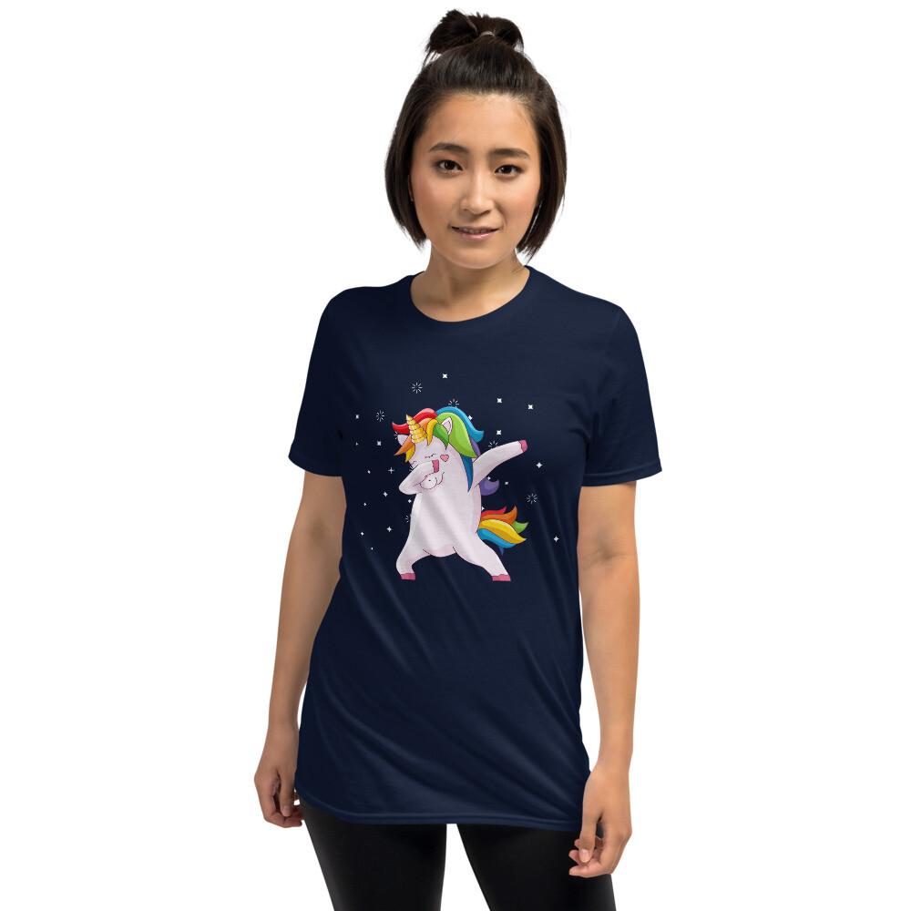 Dabbing Unicorn Shirt Girls Boys Adults  Unicorn Dab Unisex TShirt Unisex T-Shirt S