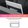 For Tesla Model Y Juniper 2026 Model YL Central Control Navigation Screen Protector 16-inch Silicone Protective Frame Edge Cover