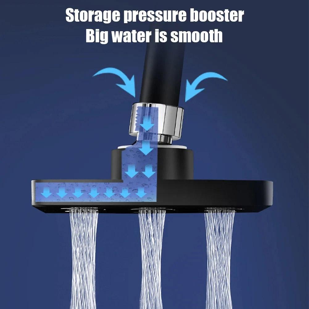 Anti-Blocking Shower Pressurized Shower Shower Head