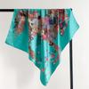 90*90cm Square Silk Scarves Women Shawl Print Hijab Female Luxury Brand Square Lady Scarf Muffler Headband Foulard Bandanna
