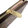 LOUIS VUITTON Monogram Zippy wallet Long Wallet purse Monogram Rose M41894 Used