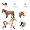 Model koně Realistická PVC figurka koně Socha Skulptura Domácí Kancelář Stolní Dekorace Ornament Vzdělávací Zvířecí Hračka pro Děti