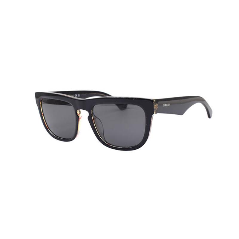 Burberry ICON CHECK Square Sunglasses Men's Black