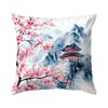Cherry Blossom Cushions Pillowcase Printed Polyester 45x45cm Throw Pillow Cover Decorative Sofa Cushion Pillowslip Home Decor