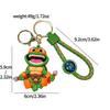 2024 Ninja Turtles Silicone Keychain Cute Cartoon Figure Creative Key Ring Accessory