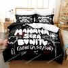 Karol G Bedding Sets Exquisite Bed Supplies Set,Cartoon Manana Duvet Cover Bed Comforter Set Bedding Set Birthday Gift