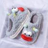 Funny Cotton Slippers Female Student Dormitory Winter Indoor Living Cute Cartoon Outside Wearing Couple Household Cotton Slippers Men