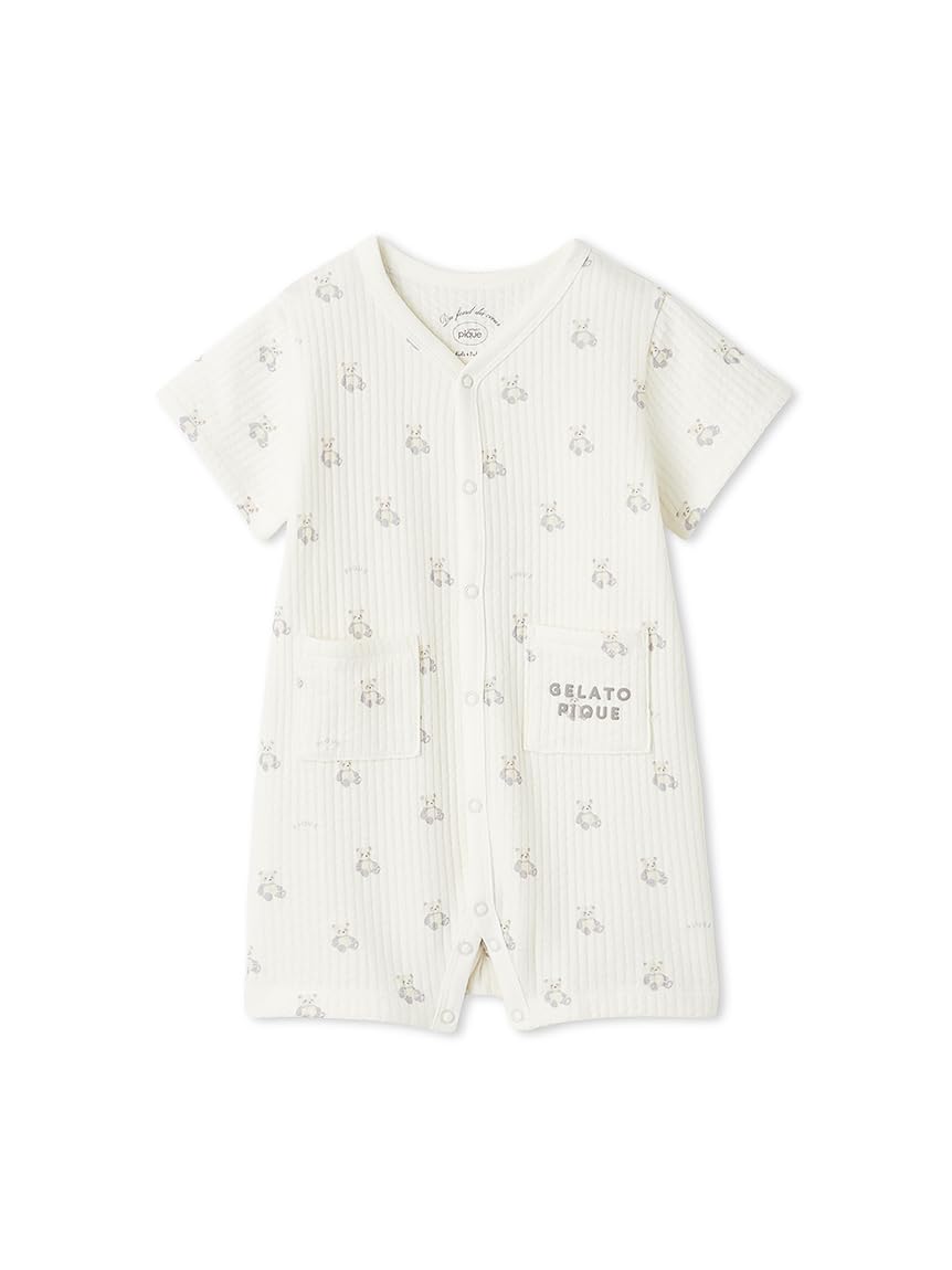 

Gelato Pique Baby Plush Romper, PBCO259083, Unisex Baby, Size OWHT 80
