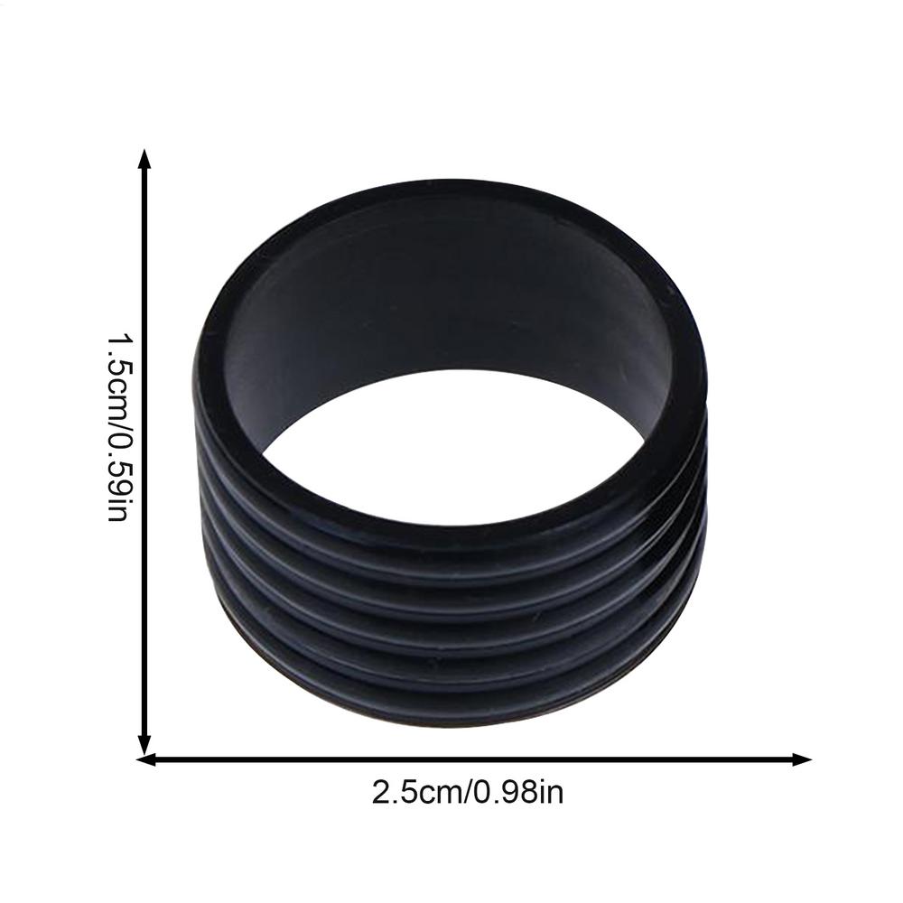 Silicone Tennis Racket Grip Ring Handle Closure Rubber Sweat-absorbing Band Fixed Stretchable Handle Tennis Accessories