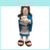 Boneca de Pelúcia Jesus Maria com Enchimento de Algodão PP Para Colecionadores e Presentear