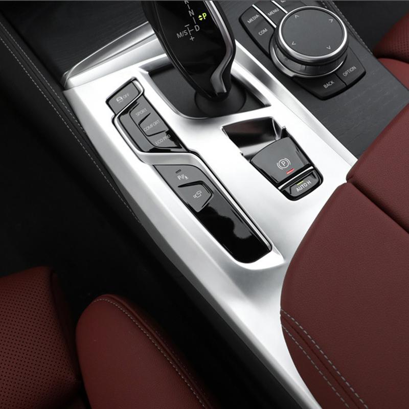 ABS Center Gear Shift Panel Dekorieren Abdeckung Schalthebel Panel Trim Abdeckung Auto Innen Liefert Für BMW 5 Serie 6GT G32 G30