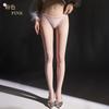 Sexy Damen Nahtlose Öl Glänzend Glänzende Strumpfhosen Dünn Niedrige Taille Dienstmädchen Formende Strumpfhosen Durchsichtig Durchsichtige Strumpfhosen Strümpfe