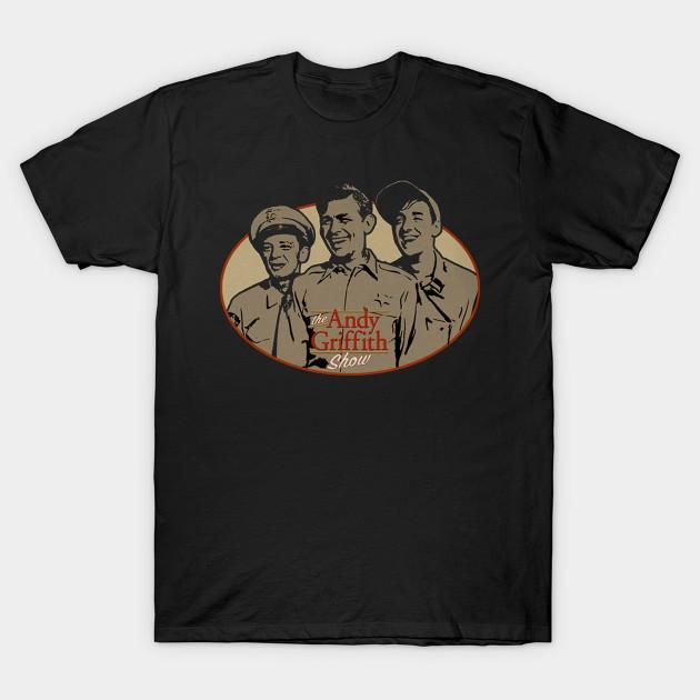 

Men Black Print T-shirt Andy Griffith Show No-Cut Transfer Paper Print Cotton Tshirt XL
