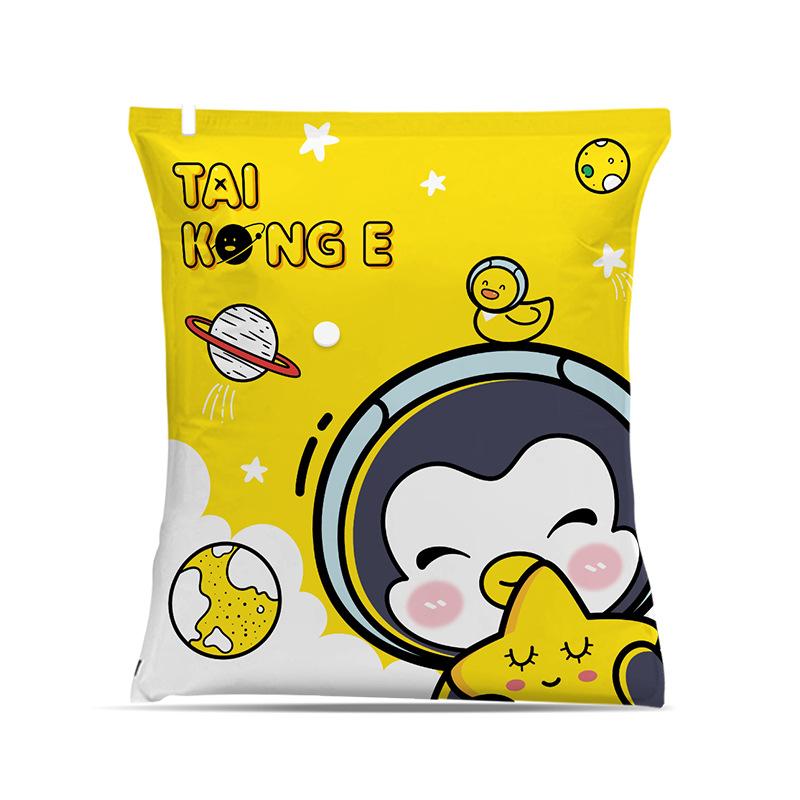 3224 Vakuum-Kompressionsbeutel Große Größe Steppdecke Bettwäsche Aufbewahrungsbeutel Steppdecke Kleidung Haushalt Luftabsaugender Kleider-Sortierbeutel