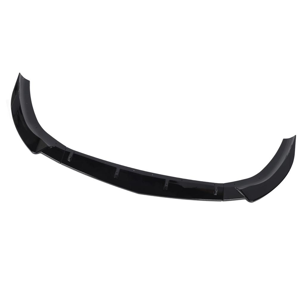 3PCS Front Bumper Lip Diffuser Lightweight Sporty Appearance Replacement for Benz A‑Class W177 V177 2018 To 2022 Glossy