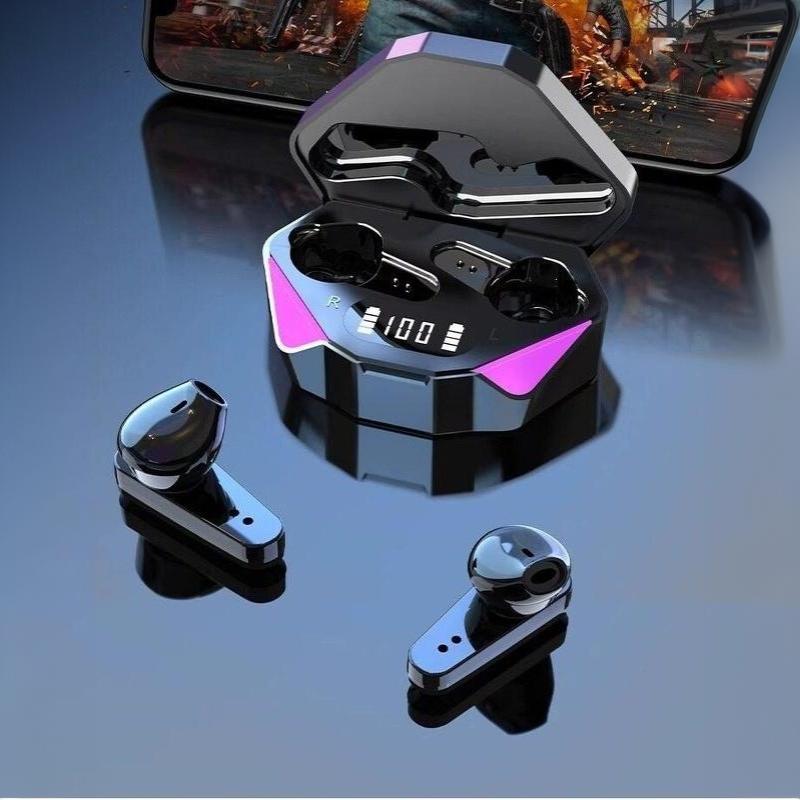 Wireless Gaming Earbuds Low Latency HD Mic RGB Light HiFi Sound For E Sports Mobile Gaming