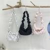New Korean Style Polka Dot Women Shoulder Bag Sweet Casual Fashi Drawstring Pleated Messenger Bags Chic Design Daily Handbags
