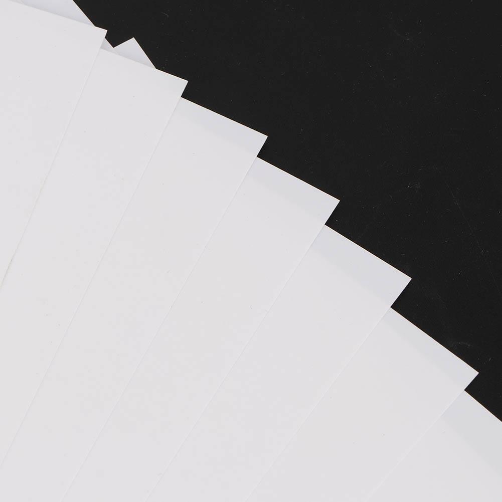 10pcs Plastic Heat Shrink Sheet Shrinkable DIY Hand Making Craft Tool 20 x 29cm (Type D)