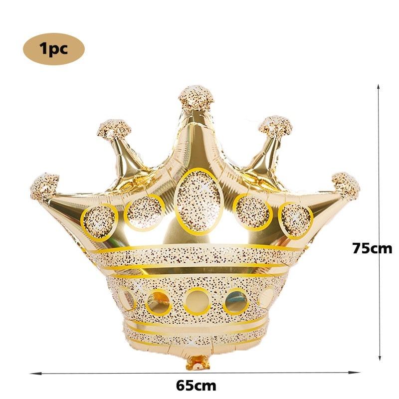 Explosive Super Large Crown Heart-shaped Balloon Decoration Girl Pink Princess Theme Party Pink