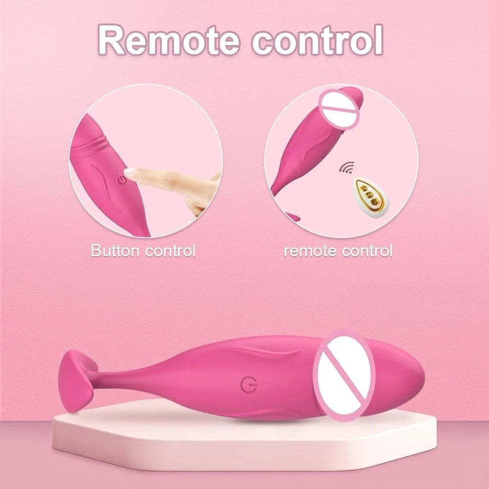 Vibrating Anal Plug Silicone Anal Massager Multispeed Vibration Butt Stimulator Adult Personal Massage Toy