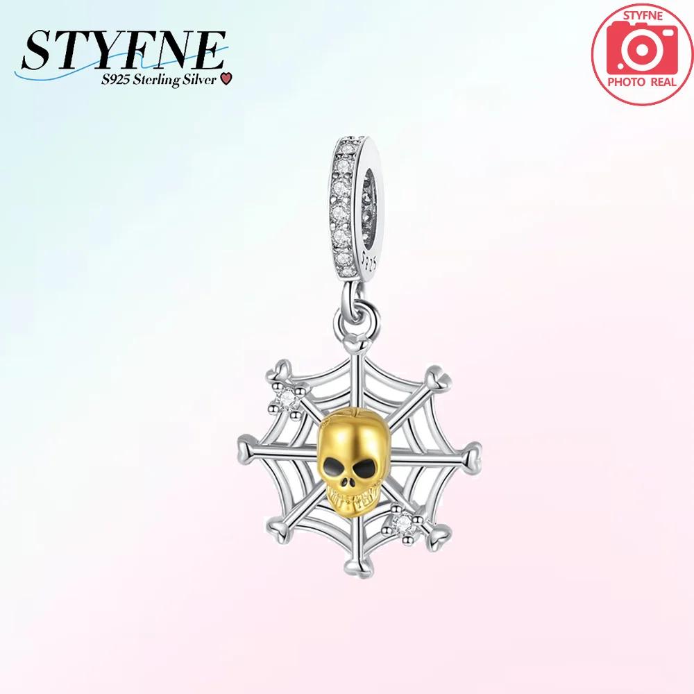 Exquisite Skull Man Castle Blood Night Butterfly Fantasy Pendant Copper Charms Fit Original Bracelet Women Diy Jewelry Gift