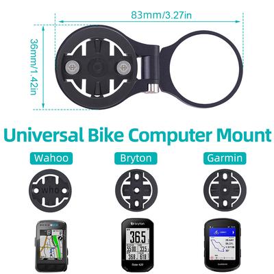 Stopwatch Speedometer Support Stand Adjustable Bike Computer Mount Bicycle Computer Stem Mount Holder For Garmin/Bryton/Wahoo