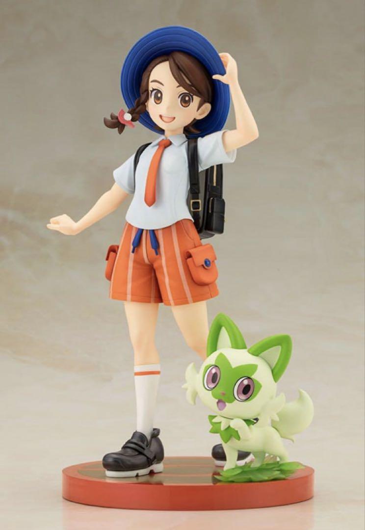 

[USED] Kotobukiya ARTFX Pokemon Figures: Aoi and Meowha with Bonus Shikishi