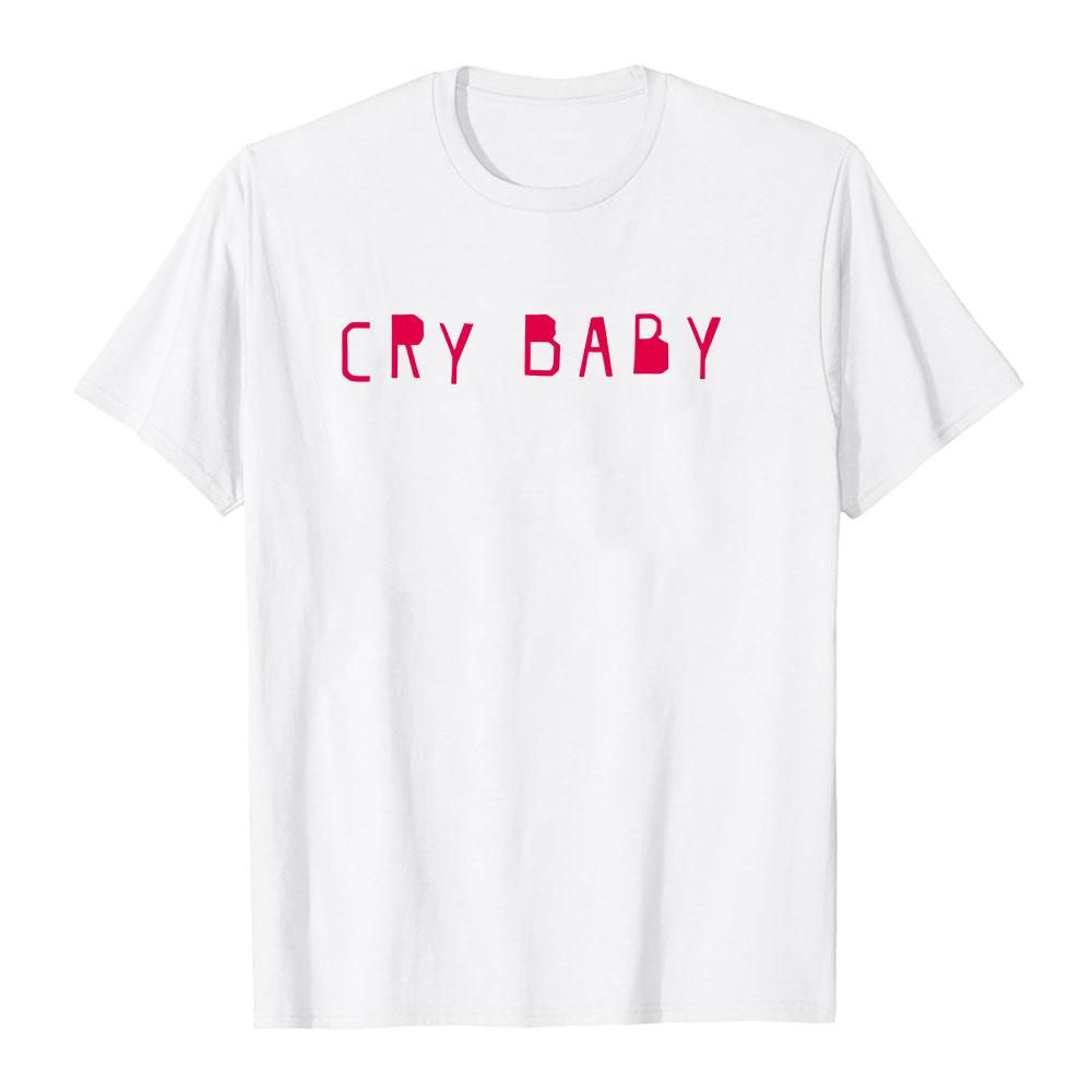 Vince Staples Cry Baby T-shirt Summer Short Sleeve Male Tshirts Unisex Fashion O-neck Graphic Soft Tees Mens XS