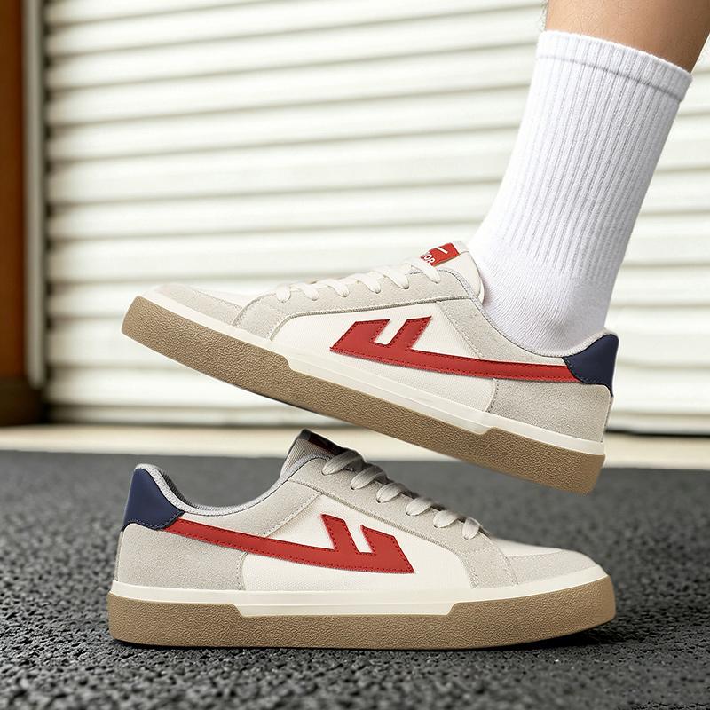Warrior Couple Street Fashion Korean Style Simple Sports Casual Trendy Versatile Student Campus Lightweight Quick-Dry Low-Top Sneakers WXY-J860HJ05