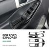 Window Switch Panel Cover for Ford Explorer 2020-2023 Interior Trim Accessories