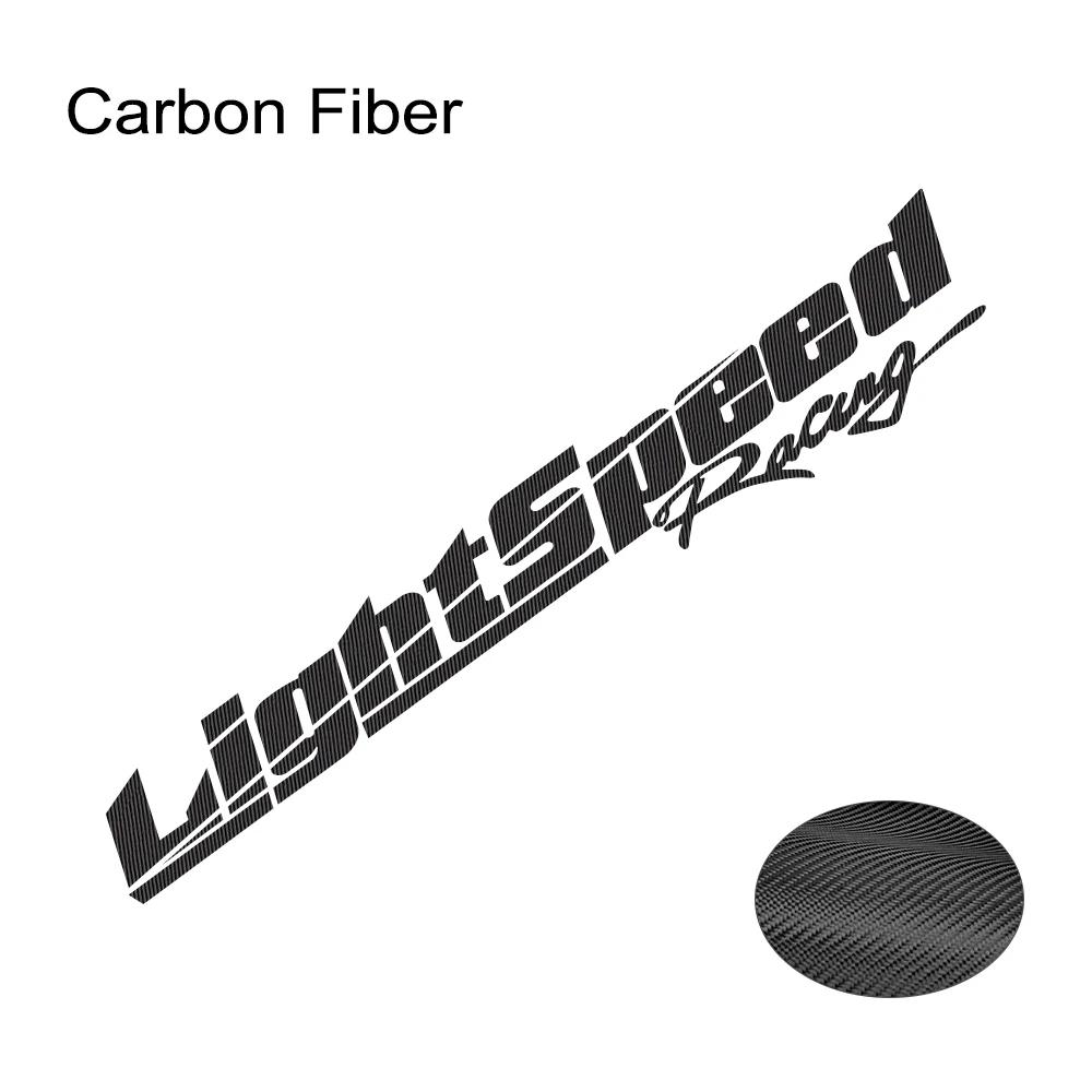 

LightSpeed Racing Slogan Car Body Sticker Car Waist Lines Vinyl Decal Personalized Auto Styling Decoration Sticker Accessories