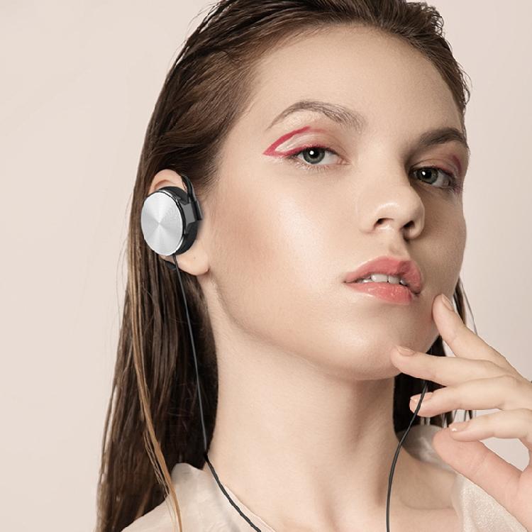 Sports Earbuds Wired Earphone with Microphone 3.5mm Plug Jack with Over Ear Hook