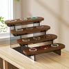 Jewelry Stand Acrylic Stepped Display Simple To Clean