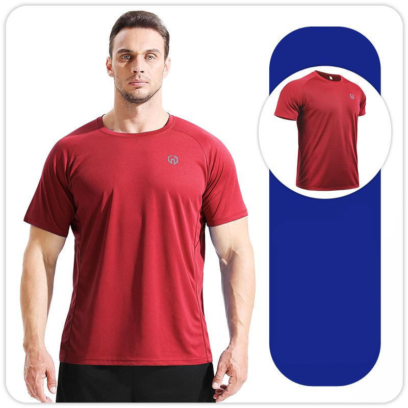 T-shirts de course pour hommes T-shirt de sport Hauts de fitness Vêtements de sport à séchage rapide Veste d'entraînement Vêtements de gym Maillots M L XL XXL 3XL 4XL